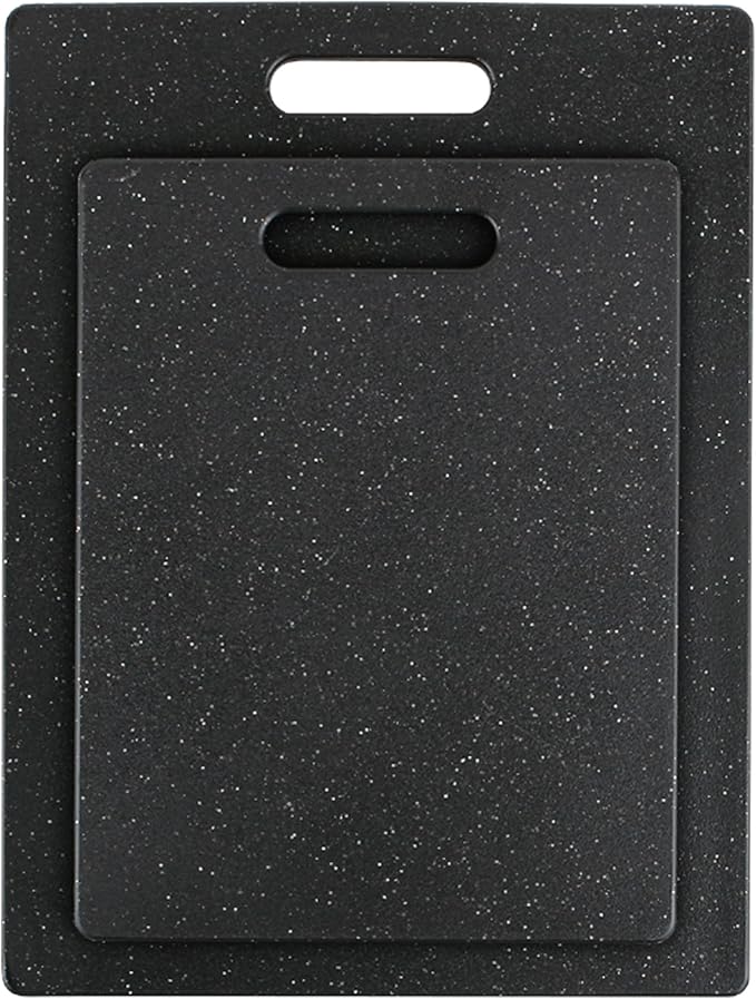 Dexas Superboard Pastry Board and Cutting Boards, Set of Two, Midnight Granite