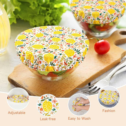 wegreeco Elastic Reusable Bowl Covers