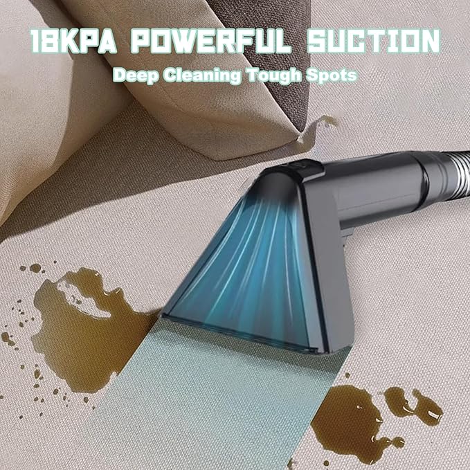 Portable Carpet & Upholstery Cleaner, Deep Cleaning