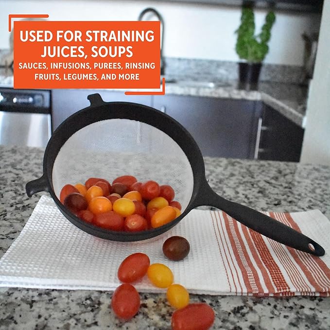 IMUSA IMU-71133W Plastic Strainer