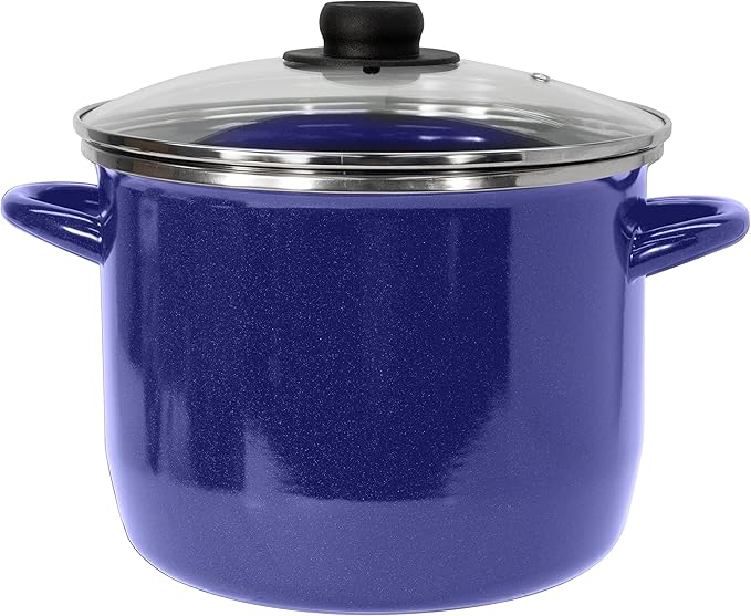 EKCO EOS 8-Quarts Alloy Steel Speckled Stockpot