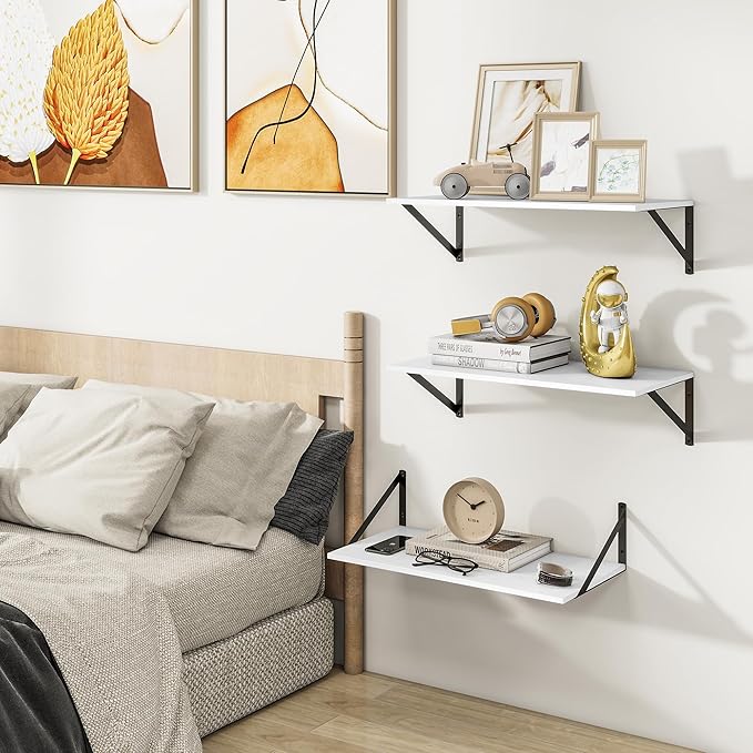 Heimlove 24" W x 12" D Wall Shelves