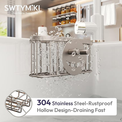 SWTYMIKI Sponge Holder for Kitchen Sink