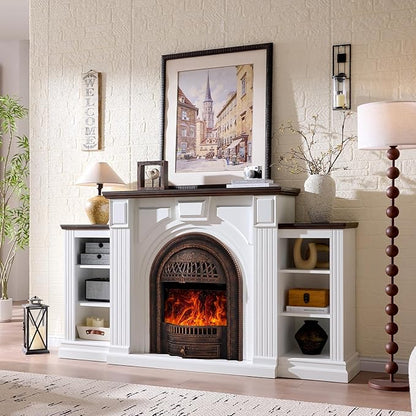 Farmhouse Electric Fireplace