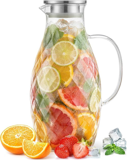 Premium Borosilicate Glass Pitcher