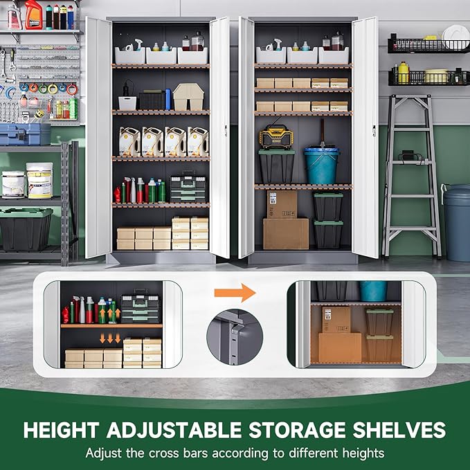 Letaya Metal Garage Storage Cabinets