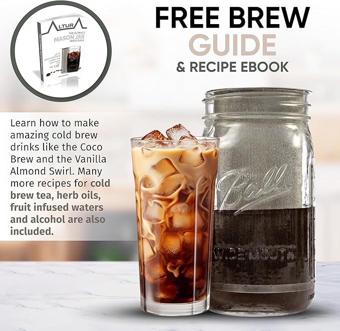 Altura The TUBE Cold Brew Coffee Maker and Tea Infuser