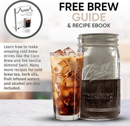 Altura The TUBE Cold Brew Coffee Maker and Tea Infuser