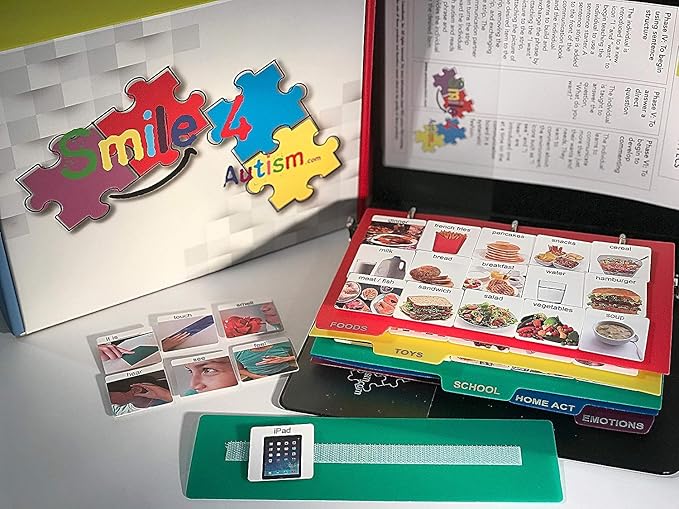 Visual Communication Book, 162 ASD Photo Picture Cards: Autism Language