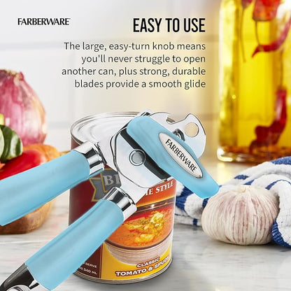 Farberware Pro 2 Can Opener, Aqua Sky, One Size