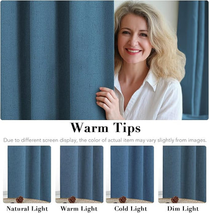 H.VERSAILTEX 100% Blackout Curtains