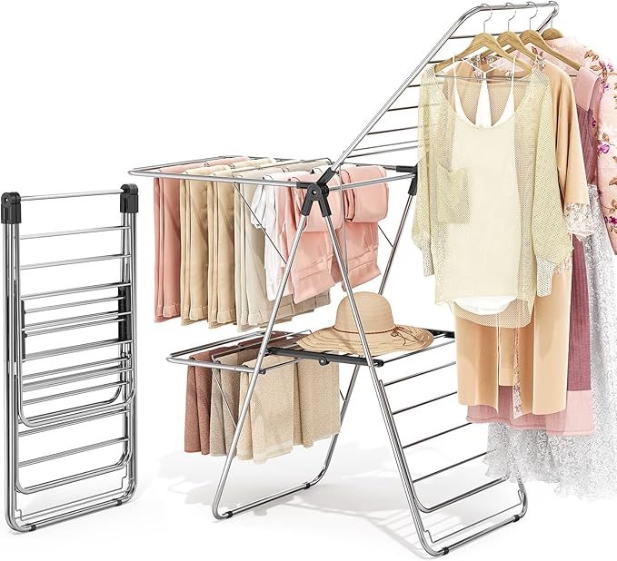 APEXCHASER Clothes Drying Rack