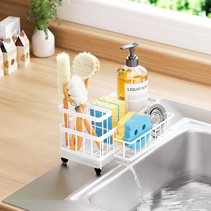 Consumest Sponge Holder for Kitchen Sink