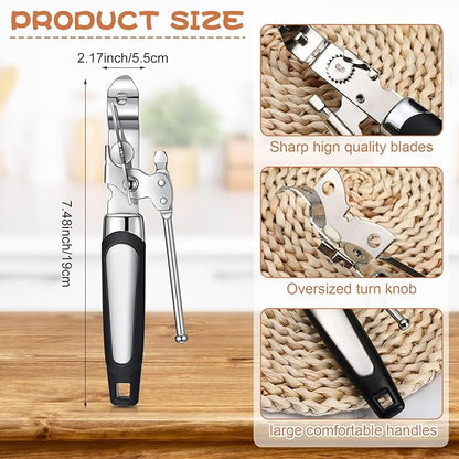 Gisafai 20 Pcs Can Opener Manual Bulk Smooth Edge