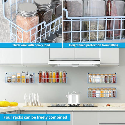 Spice Rack Wall Mount, Wall Spice Organizer