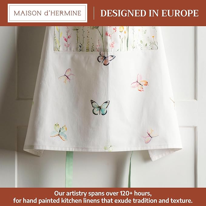 Maison d' Hermine 100% Cotton Apron