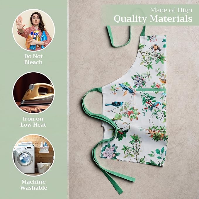 Maison d' Hermine 100% Cotton Apron