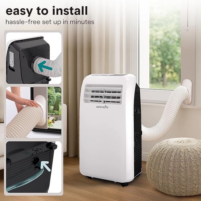 SereneLife Portable Air Conditioner 12, 000 BTU