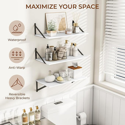 Heimlove 24" W x 12" D Wall Shelves