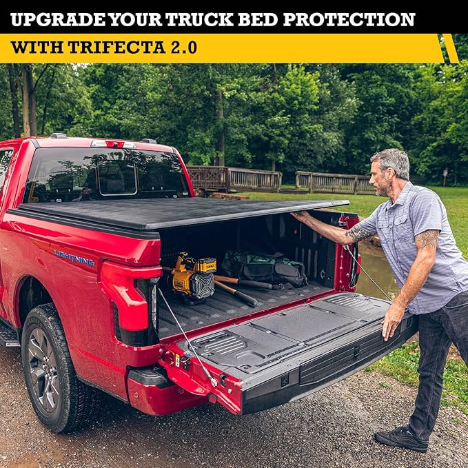 RealTruck Extang Trifecta 2.0 Soft Folding Truck Bed Tonneau Cover | 92638 | Fits 2019-2023 Ford Ranger 6' 1" Bed (72.7")