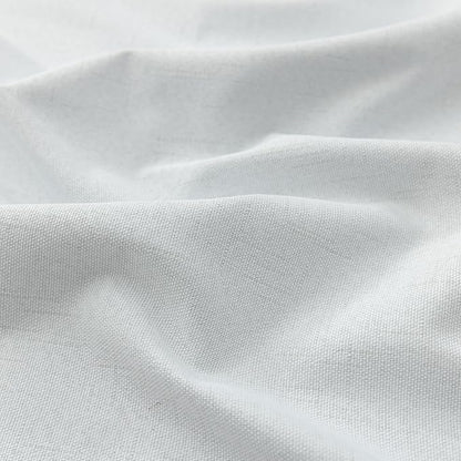 KOUFALL 102 Inches Long Curtains, Linen Blackout White Back Tab Pleated Curtains