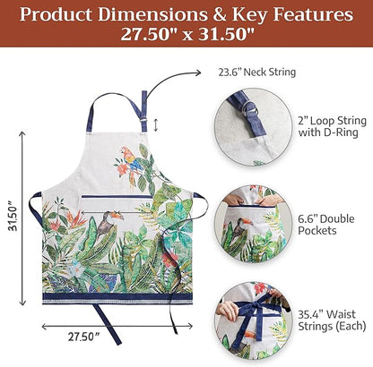 Maison d' Hermine 100% Cotton Apron