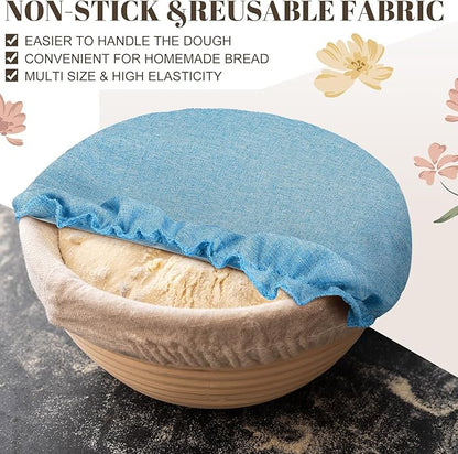 10 Pack Cloth Bowl Covers for Bread Rising