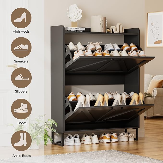 EOYUTLLY Shoe Cabinet for Entryway