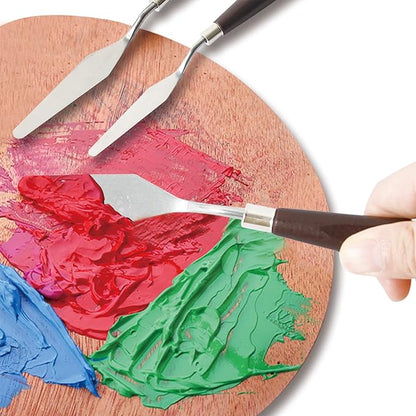CONDA Palette Knife Painting Stainless Steel Spatula Palette Knife Oil Paint
