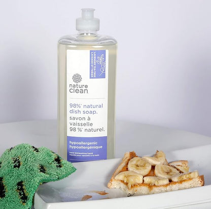 NATURE CLEAN Nature clean Natural Hand Dish Liquid, 740 ml, 25 Fl Ounce