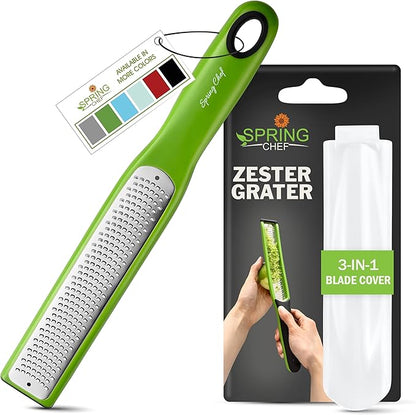 Spring Chef Premium Lemon Zester Grater