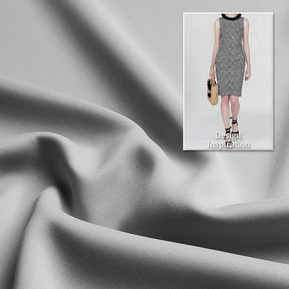 DUALIFE Ultimate Gray Blackout Curtain Panels/Drapes