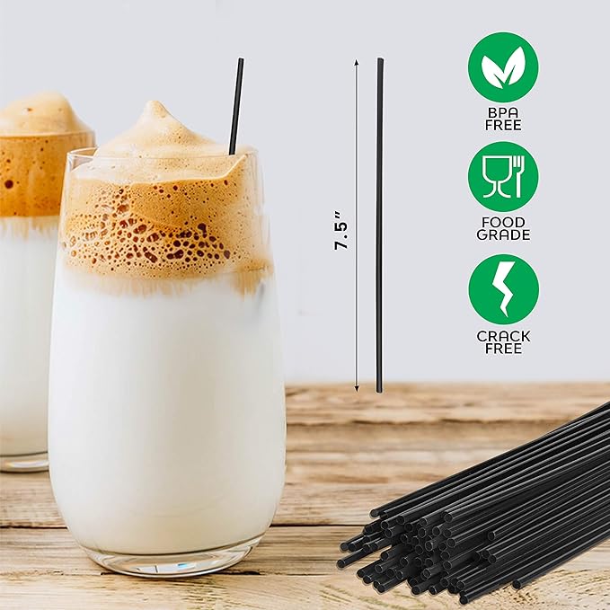 Crystalware, Plastic Stir Straw, Sip Stirrer,