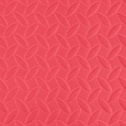 IncStores 1/2 Inch Thick Diamond Soft Foam Flooring Tiles | High-Density Interlocking Foam Tiles for Rugged Style in Your Home Gym, Playroom, and More | Red, 12 Tiles