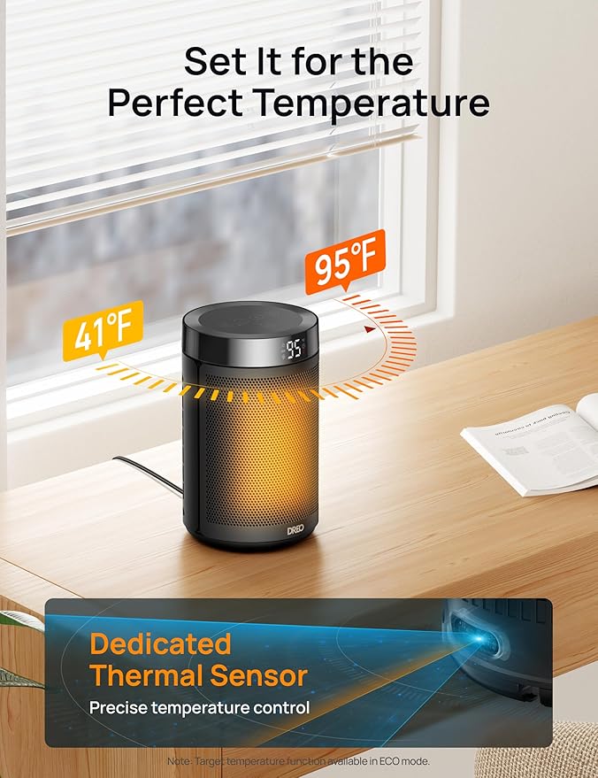 DREO Space Heater, Portable Electric Heaters