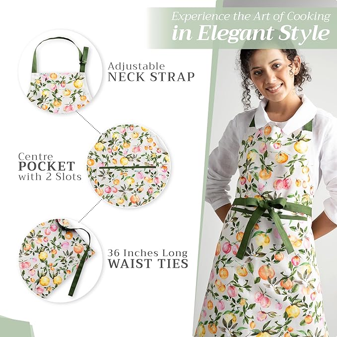 Maison d' Hermine 100% Cotton Apron