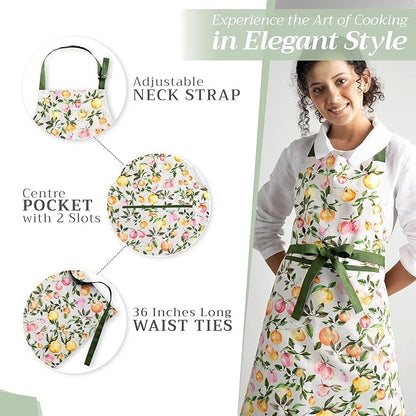 Maison d' Hermine 100% Cotton Apron