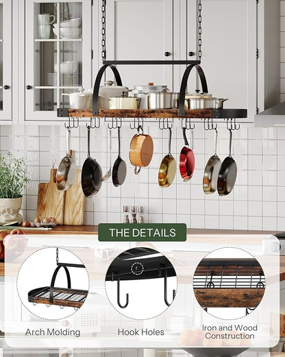 CHOEZON Hanging Pot Rack, Pot Hanger