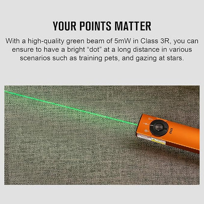 OLIGHT Arkfeld Pro Rechargeable EDC Flat Flashlight with Green Beam, UV and White LED Combo, 1300 Lumens Portable Pocket Lights, Triple Sources for Outdoors Emergency Working (Orange CW)