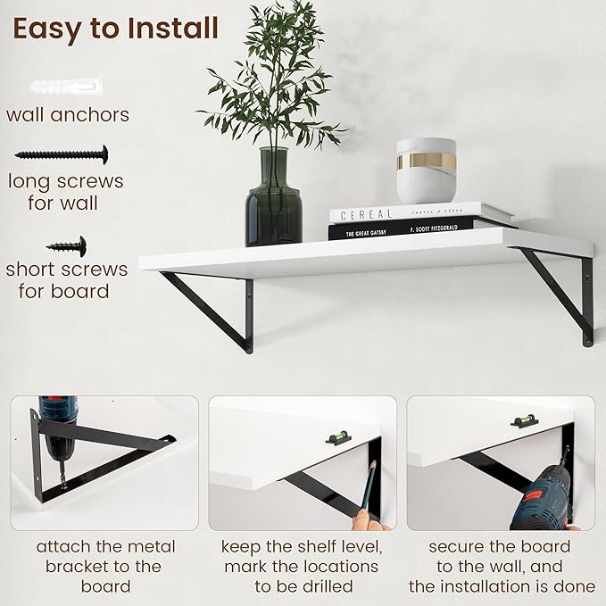 Axeman Deep Floating Shelves