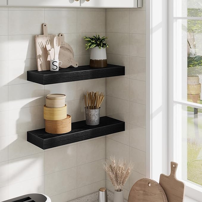 Fun Memories Floating Shelves Bathroom