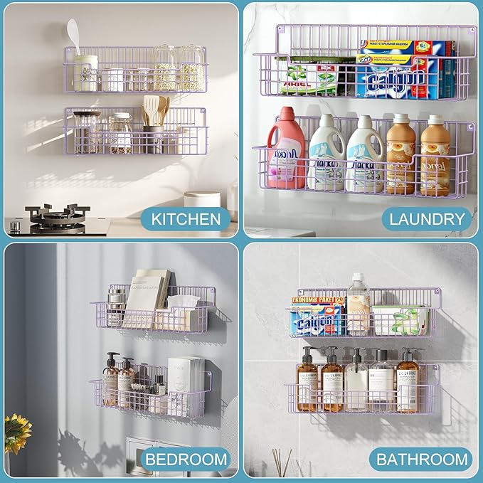Spice Rack Wall Mount, Spice Organizer