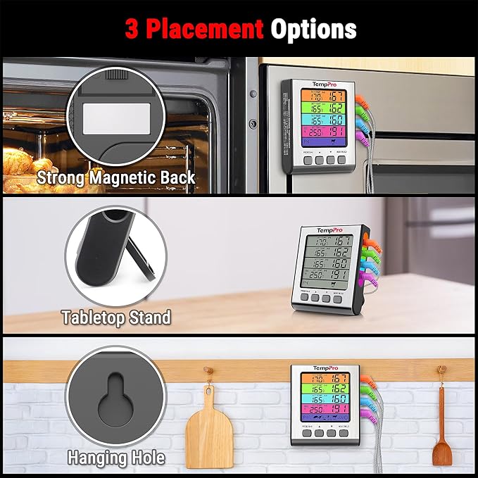TempPro TP17H Digital Meat Thermometer