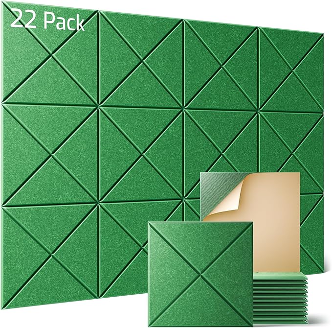 Sonicism 22 Pack X-Lined Acoustic Panels