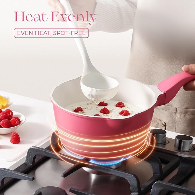 PRICUSIS Nonstick Saucepan