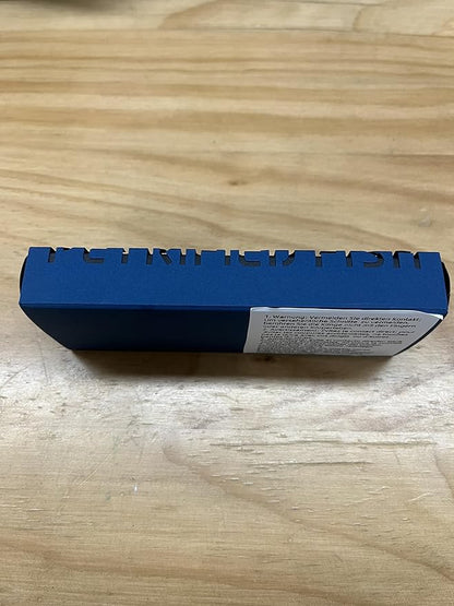 Petrified fish PFP03 Victor,3.58" K110 Stonewashed Blade,140g Micarta Handle Flipper Liner lock Folding knife (Blue Stonewashed)