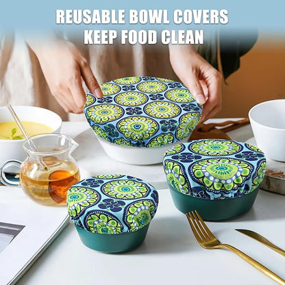 wegreeco Elastic Reusable Bowl Covers