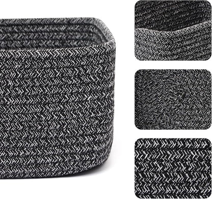 MiniArk Small Storage Baskets for Organizing | Closet Organizer Bins | Shelf