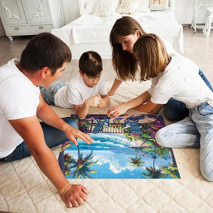 Jigsaw Puzzles for Adults 500 Pieces, Interlock Perfectly Letter on Back No Dust, Home Decor Birthday Party Gift Toy for Men Women Elders Seniors, 1:1 Poster Educational Toys & Games | 20.5 x 15 in