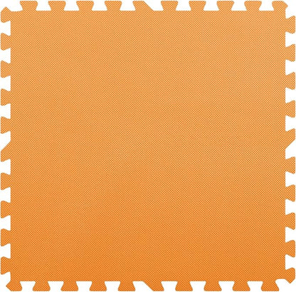 FlooringInc's 1/2" Soft Non-Toxic Baby Play Mat, Toddler Playmat, Colorful Puzzle PlayMat, Floor Mats for Kids & Babies, EVA Foam Interlocking Tiles for Nursery & Playroom | Orange, 15 Tiles, 60 Sq/Ft